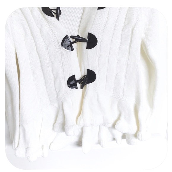 💗Girls White Sweater - Picture 3 of 4